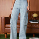 Forever 21 Jeans Casuales De Pierna Recta Con Caracteristicas De Utilidad