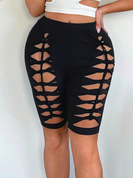 SXY Vestido corto sexy de shorts de alta elasticidad con tejido quemado, ropa de verano de primavera para mujeres, conjunto de cumpleanos y despedida de soltera