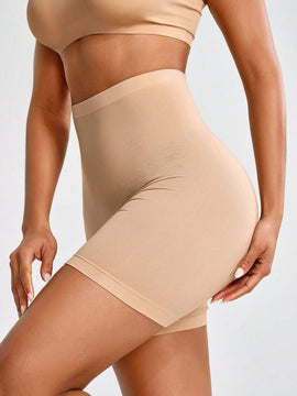 Shorts De Seguridad De Control De Barriga De Cintura Alta Para Mujeres