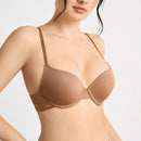 Leisure Brassier Para Dama De Color Solido Con Tirantes Tejidos
