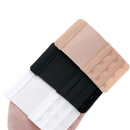 3 Piezas Extensores De Brasier Suaves Y Elasticos De 3 Filas X 3 Ganchos Para Mujeres