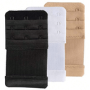 3 Piezas Extensores De Brasier Suaves Y Elasticos De 3 Filas X 3 Ganchos Para Mujeres