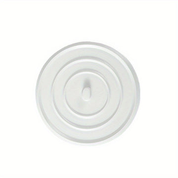 1 tapón de silicona plano con ventosa para lavabo - Diseño multipétalos, tapón para drenaje de bañera, atrapapelos para ducha, baño y lavabo - Resistente, fácil de limpiar, ajuste perfecto, herramienta antiatascos