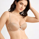 Leisure Lenceria Con Recortes & Letra Jacquard Con Correas Ajustables