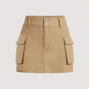 MOD Shorts Vaqueros Con Bolsillo Cargo Para Mujer