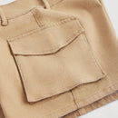MOD Shorts Vaqueros Con Bolsillo Cargo Para Mujer