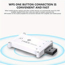 Repetidor WiFi USB de doble banda 5G de 1200Mbps para escritorios, Plug & Play, amplificador de Internet inalámbrico, compatible con redes 2.4G/5G, sin necesidad de batería