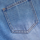 MOD Jeans Acampanados Con Lavado Desgastado Para Mujer