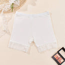 3 Piezas/set Pantalones Cortos De Seguridad Para Mujeres. Ropa Interior Anti-deslumbrante De Encaje Sin Costuras Para Usar Con Faldas Y Vestidos