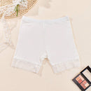 3 Piezas/set Pantalones Cortos De Seguridad Para Mujeres. Ropa Interior Anti-deslumbrante De Encaje Sin Costuras Para Usar Con Faldas Y Vestidos