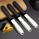 1 Unidad, Esparcidor De Mantequilla De Acero Inoxidable, Cuchillo De Mantequilla Mental, Esparcidor De Queso Reutilizable, Cuchillos Esparcidores De Mantequilla Para El Hogar Para Queso, Mantequilla Fría, Mermelada, Pastelería, Artículos De Cocina, Utens
