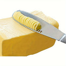 1 Unidad, Esparcidor De Mantequilla De Acero Inoxidable, Cuchillo De Mantequilla Mental, Esparcidor De Queso Reutilizable, Cuchillos Esparcidores De Mantequilla Para El Hogar Para Queso, Mantequilla Fría, Mermelada, Pastelería, Artículos De Cocina, Utens