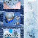EZwear Jeans Rectos De Cremallera Y Bolsillos Coolmax