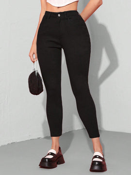 MOD Pantalones casuales ajustados para mujer