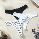 3 Piezas Tanga De Mujer Con Decoracion De Lazo