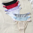 Parte De Abajo De Bikini Brasileno De Color Solido Con Cinturilla Con Letras En Relieve Para Mujer