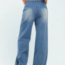 Forever 21 Jeans De Mujer Con Dobladillo Irregular Deshilachado