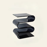 1 Pieza, Estante De Libros Transparente Nórdico, Mesa Auxiliar De Personalidad De Acrílico, Muebles De Sala De Estar, Decoración Del Hogar, Pequeña Estantería, Revistero