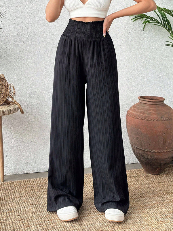 Pantalones negros comodos para mujer