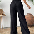 Pantalones negros comodos para mujer