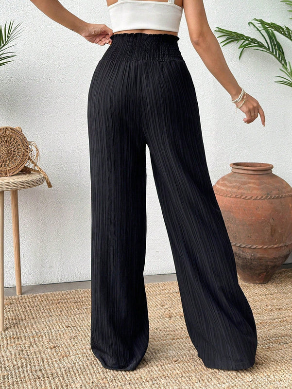 Pantalones negros comodos para mujer