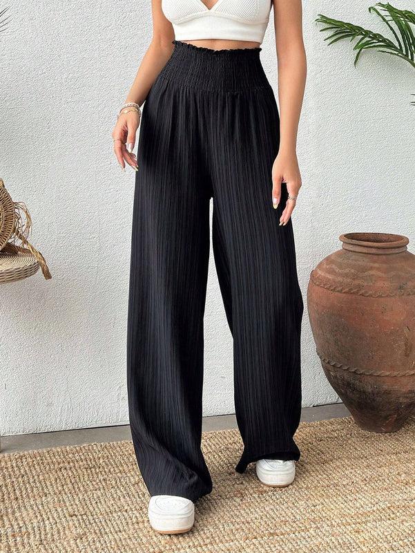 Pantalones negros comodos para mujer
