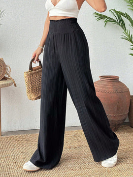 Pantalones negros comodos para mujer