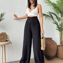 Pantalones negros comodos para mujer