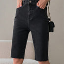Dazy Designer Bermuda De Mezclilla Para Mujer Con Bolsillos