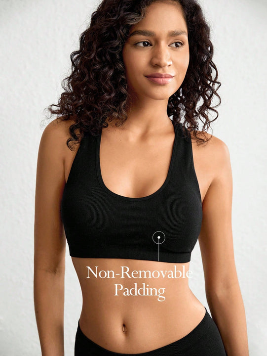 Leisure Set de lenceria unicolor inconsutil