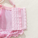 Sujetador Con Bordado Floral Y Aro Para Mujer