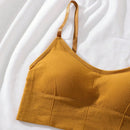 3 Unids/set Sujetador De Alta Elasticidad Transpirable Sin Costuras Para Mujer