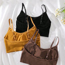 3 Unids/set Sujetador De Alta Elasticidad Transpirable Sin Costuras Para Mujer