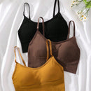 3 Unids/set Sujetador De Alta Elasticidad Transpirable Sin Costuras Para Mujer