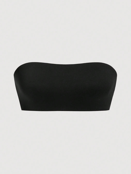 Leisure Sujetador De Banda Solida Bandeau Lenceria