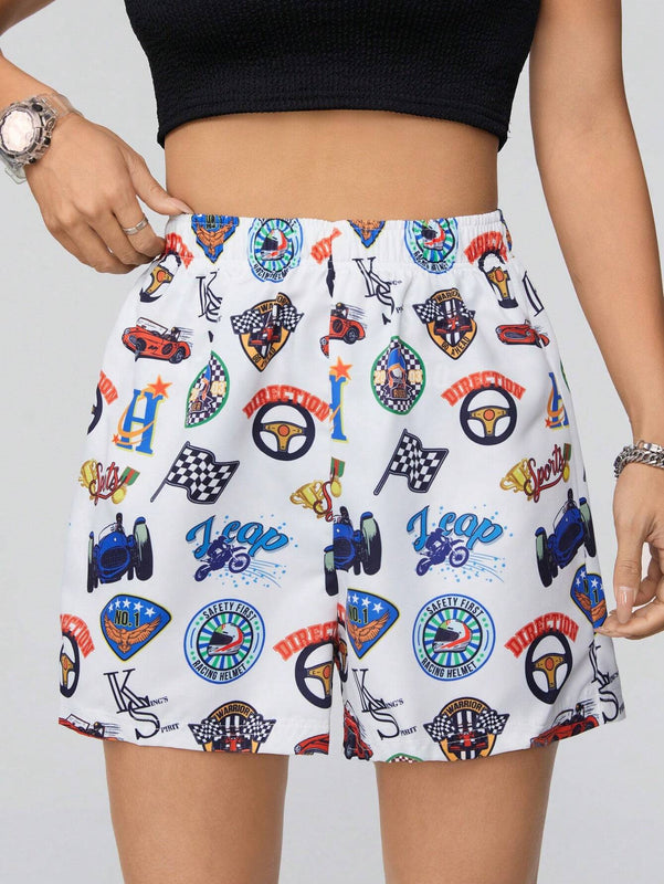 Coolane Pantalones Cortos Con Estampado Integral