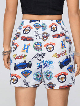 Coolane Pantalones Cortos Con Estampado Integral