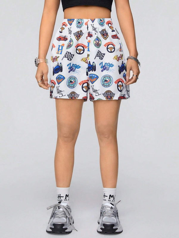 Coolane Pantalones Cortos Con Estampado Integral