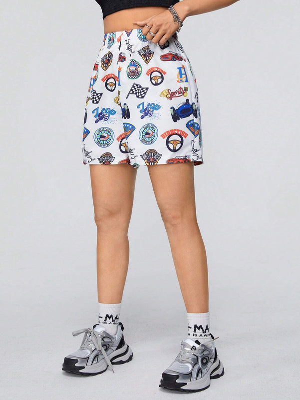 Coolane Pantalones Cortos Con Estampado Integral