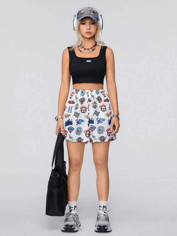 Coolane Pantalones Cortos Con Estampado Integral
