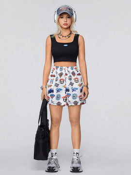 Coolane Pantalones Cortos Con Estampado Integral