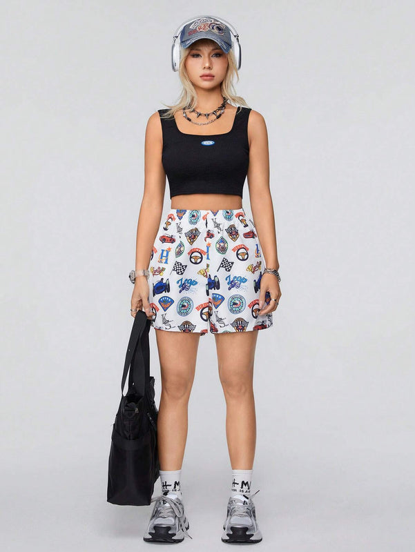 Coolane Pantalones Cortos Con Estampado Integral