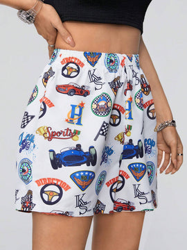 Coolane Pantalones Cortos Con Estampado Integral