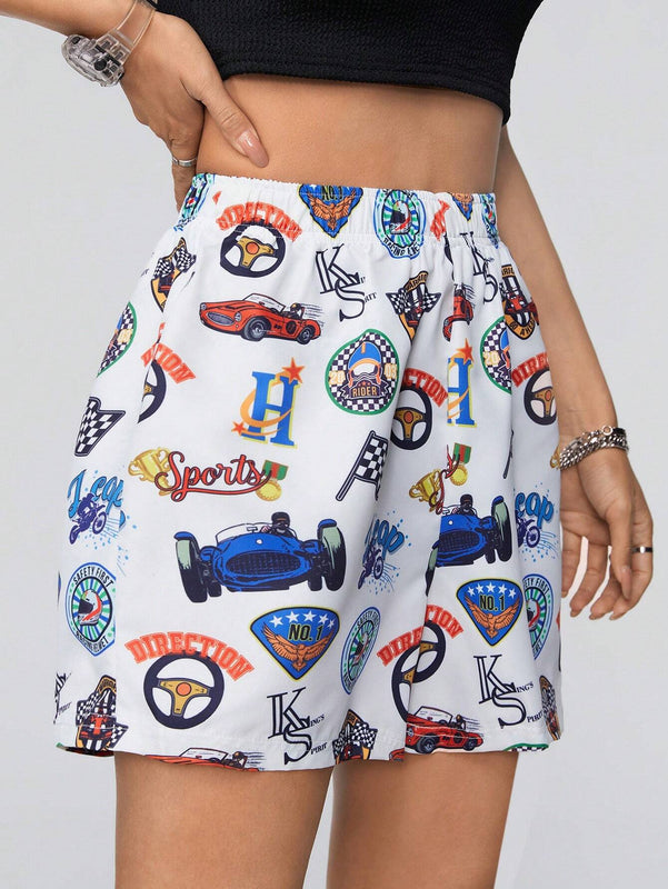 Coolane Pantalones Cortos Con Estampado Integral