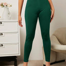 Essnce Pantalones Largos De Mujer De Color Solido Con Ajuste Cenido