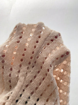 VCAY Jersey De Punto Con Cuello Asimetrico Y Huecos Para Mujer