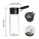 8/16 frascos para especias, botes para condimentos de barbacoa, saleros y pimenteros, dispensador de condimentos, accesorios de cocina