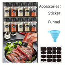 8/16 frascos para especias, botes para condimentos de barbacoa, saleros y pimenteros, dispensador de condimentos, accesorios de cocina