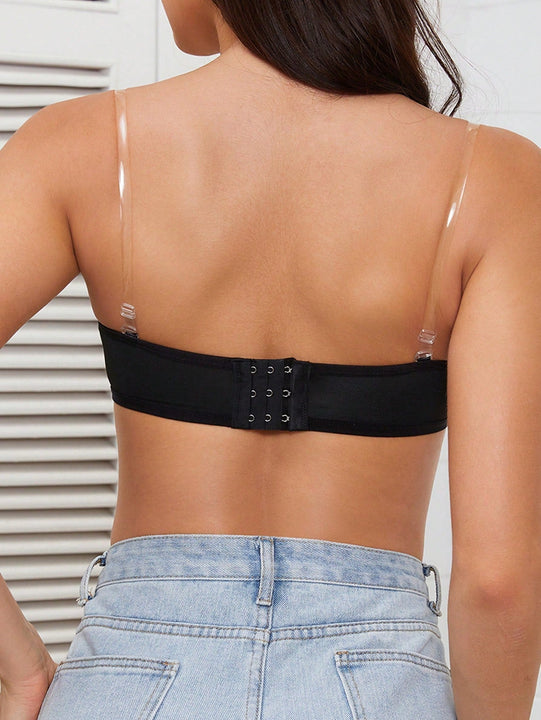 Sujetador Sin Alambre, Sin Tirantes, Invisible, Para Aumento De Pecho Y Antideslizante Para Mujeres Con Pechos Pequenos