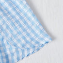 WYWH Pantalones Cortos De Cuadros Para Mujer De Cintura Alta Estilo Paperbag